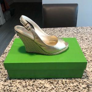 Lily Pulitzer Kristen Wedge~ size 7.5